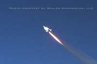 SpaceShipOne in Flight